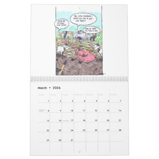 Heeft iemand je verteld dat geiten leuk zijn - Kal Kalender (Mar 2026)
