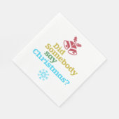 Heeft iemand Kerstmis gezegd? Servet (Hoek)