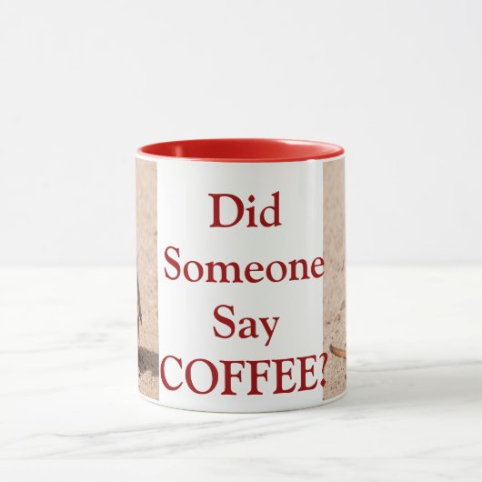 Heeft iemand koffie gezegd? Mok Meerkat Coffee (Midden)