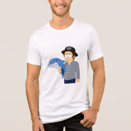 Heeft iemand mijn dolfijn gezien? Tri-Blend shirt