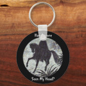 Heeft iemand mijn hoofd gezien? Button Sleutelhang Sleutelhanger (Voorkant)