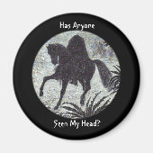 Heeft iemand mijn hoofd gezien? Magneet (Voorkant)