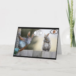 Heeft iemand mijn noten gezien? kaart