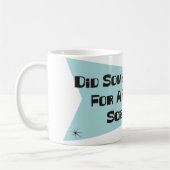 Heeft iemand om een forensische wetenschapper gevr koffiemok (Links)