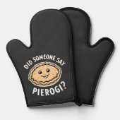 Heeft iemand pierogi gezegd, Pools gerecht  Ovenwant (Voorkant / Achterkant)