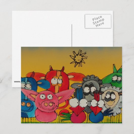 Heeft iemand pietje gezien? briefkaart (Voorkant / Achterkant)