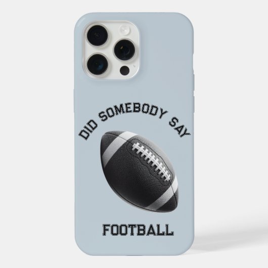 Heeft iemand voetbal gezegd iPhone hoesje (Achterkant)
