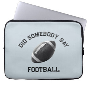 Heeft iemand voetbal gezegd laptop sleeve