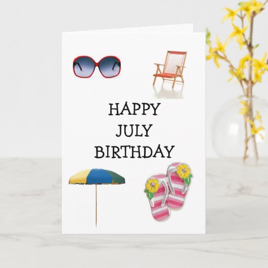 HEEFT ***JULI*** GROTE DAG KAART (Gele Bloem)