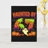 Heeft last van 67 grappige Six Seven Drip griezeli Kaart (Gele Bloem)