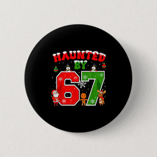 Heeft last van 67 Grappige Zes Zeven Meme 6 7 Kers Ronde Button 5,7 Cm