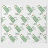 Heeft meer kaas nodig cadeaupapier (Vlak)