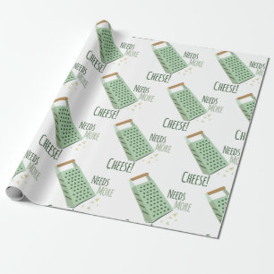 Heeft meer kaas nodig cadeaupapier