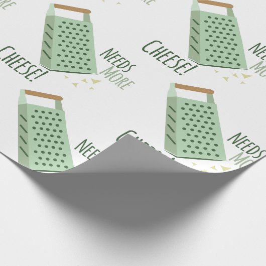 Heeft meer kaas nodig cadeaupapier (Hoek)