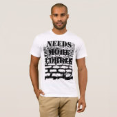 Heeft meer kobble nodig - licht t-shirt (Voorkant volledig)