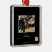 heeft metalen ornament (Rechts)