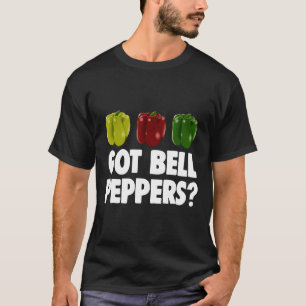 Heeft paprika's Ruw Groenteteler Tuin T-shirt