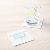 HEEFT PUZZELEN MIJ GEDREVEN OM ? TE DRINKEN KARTONNEN ONDERZETTERS (Insitu)