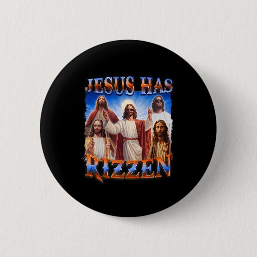 Heeft Rizzen Christelijke Mannen Vrouwen Bijbelgel Ronde Button 5,7 Cm (Voorkant)
