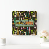 heeft Squeezy Hammer die revelretro zal hebben Vierkante Klok (Huis)