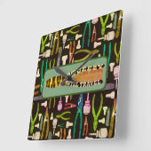 heeft Squeezy Hammer die revelretro zal hebben Vierkante Klok (Hoek)