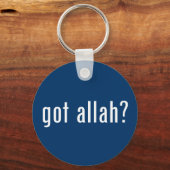 Heeft u allah ? sleutelhanger (Voorkant)