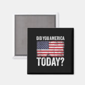 Heeft u Amerika vandaag - Memorial Day 2021 Magneet (Voorkant / Achterkant)