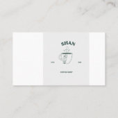 Heeft u een echt hoogwaardig afbeelding van een T- Visitekaartje (Achterkant)