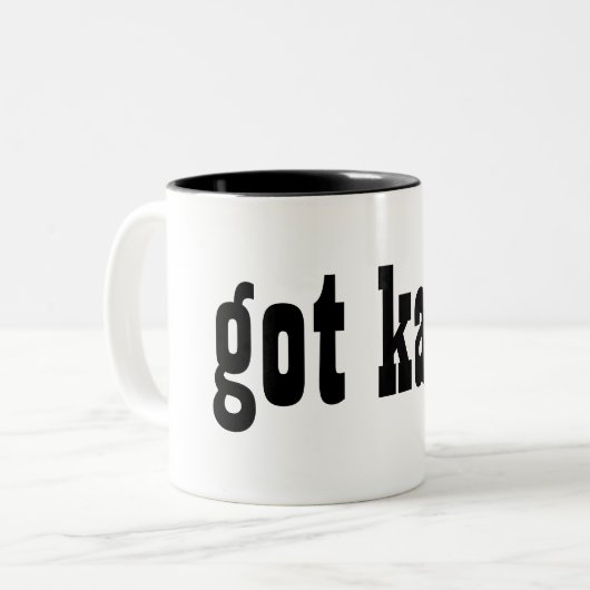 Heeft u kac? mok koffie (Voorkant links)