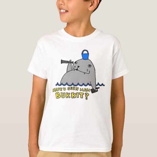 Heeft U Mah Bukkit gezien? T-Shirt (Voorkant)