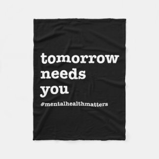 Heeft u nodig - Mental Health Awareness Fleece Deken
