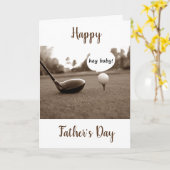 HEEFT *VADERDAG* OP MIJN ***FAVORITE GOLFER*** KAART (Gele Bloem)