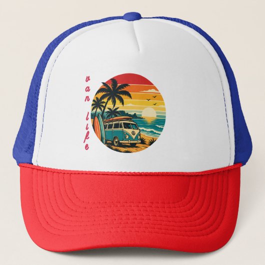 heeft van leven trucker pet (Voorkant)