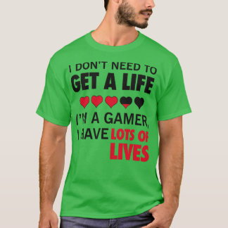 Heeft veel levens t-shirt
