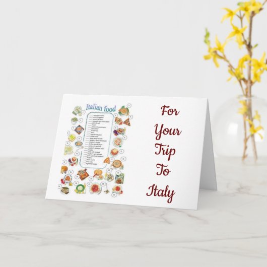 **HEEFT VOOR U EEN SCHIJF** TOT **ITALIË** KAART (Gele Bloem)