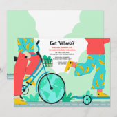 Heeft wielen kaart (Voorkant / Achterkant)