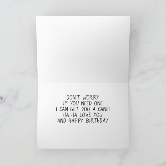 HEEFT ZIJ VANDAAG GEBEURD ***TWIN** VOELEN OUDER? KAART (Binnen)