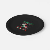 HEEHAW de kerstsleutel | Donkey Lovers Gifts Papieren Bordje (Gekanteld)