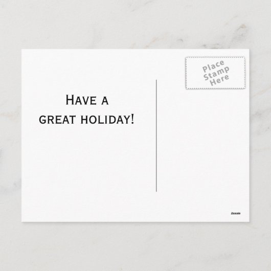  heek en zwarte kat-halloween-Kaart Feestdagenkaart (Achterkant)