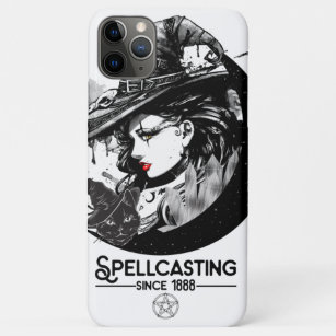  heek en zwarte kat Wiccan Wicca Spellcasting Case-Mate iPhone Case