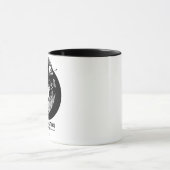  heek en zwarte kat Wiccan Wicca Spellcasting Mok (Midden)