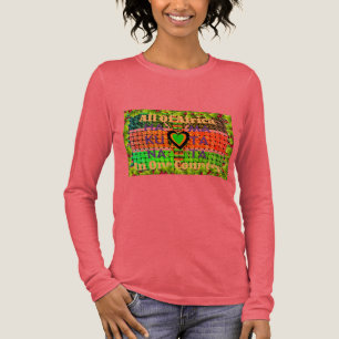 Heel Afrika In één land. Maak er de Keniaanse vlag Tri-Blend Shirt