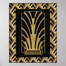 Heel Art Deco Poster. Poster