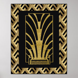 Heel Art Deco Poster. Poster