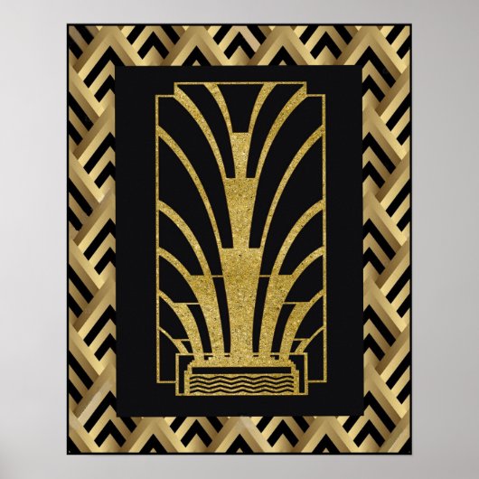 Heel Art Deco Poster. Poster (Voorkant)