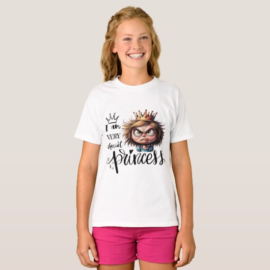 Heel bijzonder prinses T-shirt (Voorkant volledig)