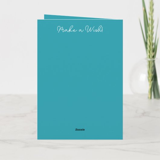 Heel bijzonder Sister-in-law bloem blauwe verjaard Kaart (Achterkant)