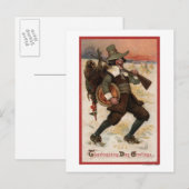 Heel blij voor de Turkse Hunter Briefkaart (Voorkant / Achterkant)