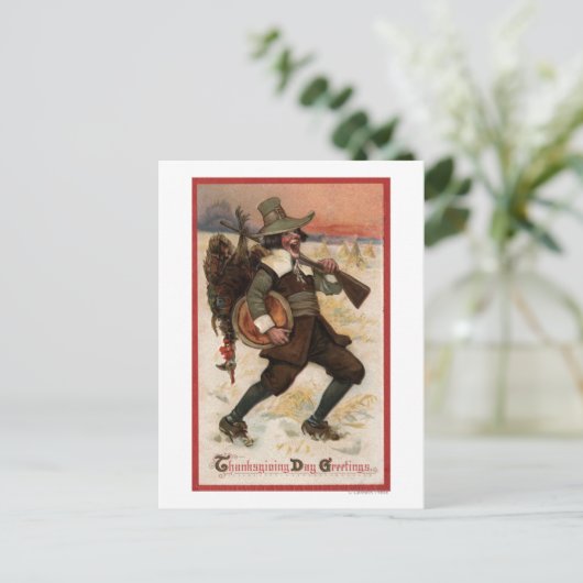 Heel blij voor de Turkse Hunter Briefkaart (Staand voorkant)