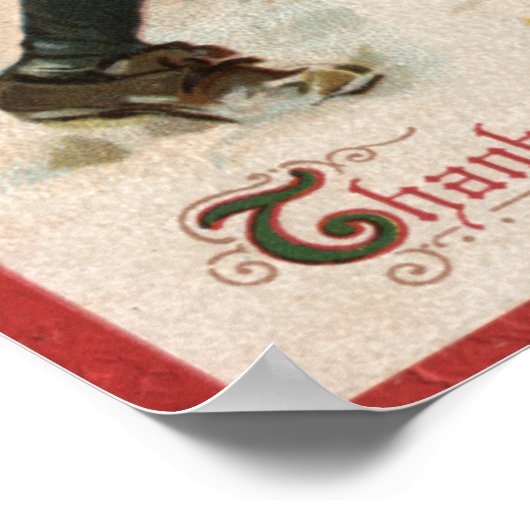 Heel blij voor de Turkse Hunter Poster (Hoek)